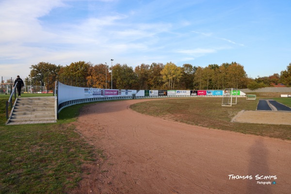 Stadion Heinrichslust im Sportkomplex - Schwedt/Oder