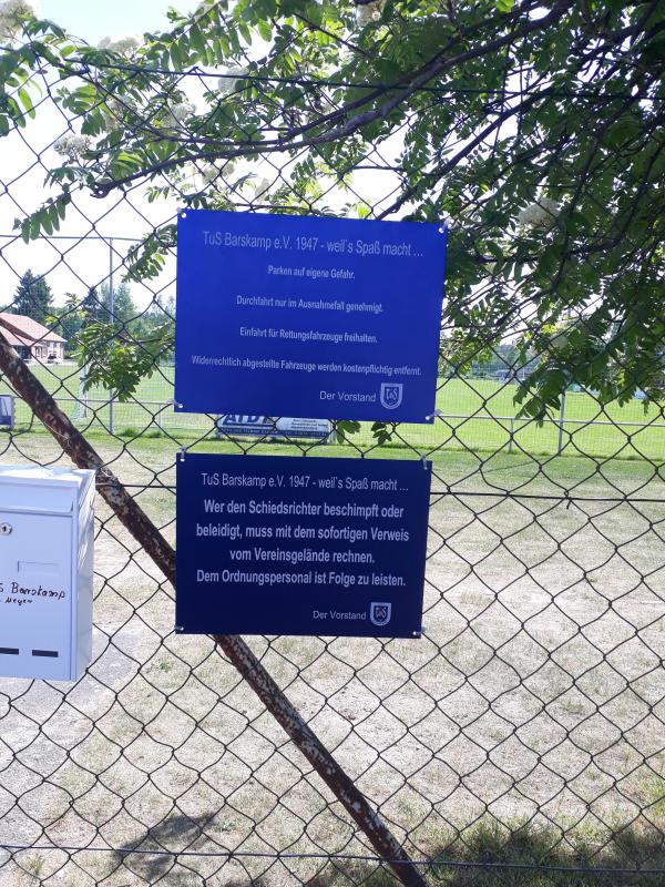 Sportanlage Hohe Luft - Bleckede-Barskamp