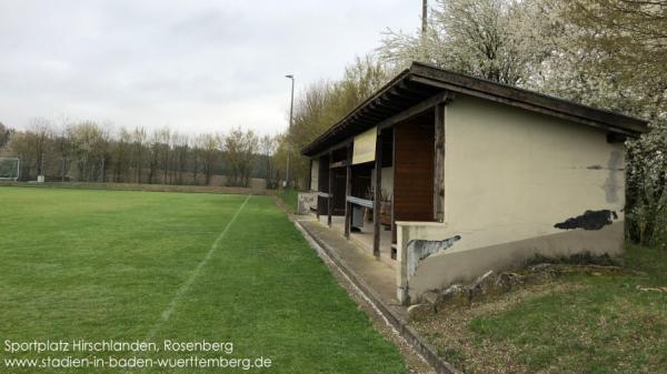 Sportplatz Eichgarten - Rosenberg/Baden-Hirschlanden