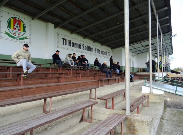 Futbalový štadión TJ Horné Saliby - Horné Saliby