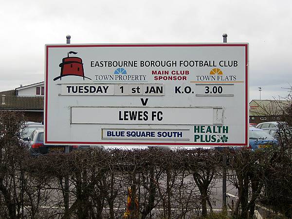 Priory Lane Stadium - Eastbourne
