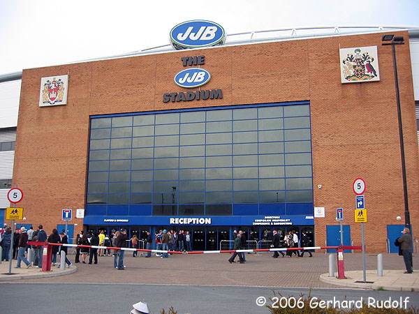 The DW Stadium - Wigan, Merseyside