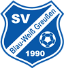 Wappen ehemals SV Blau-Weiß Greußen 1990  100532