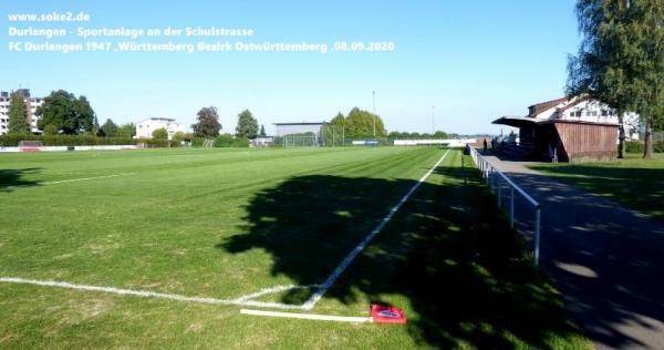 Sportanlage an der Schulstraße - Durlangen