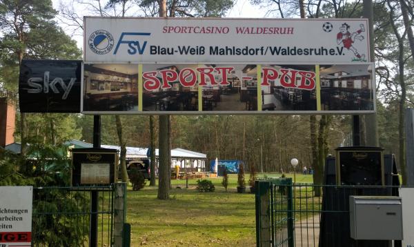 Sportanlage Waldesruh Platz 2 - Hoppegarten-Mahlsdorf-Süd