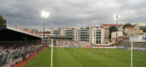 Stadion Viktorie v Seifertově ulici - Praha