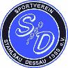 Wappen ehemals SV Stahlbau Dessau 1950  100557