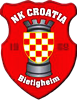 Wappen NK Croatia Bietigheim 1969  27871