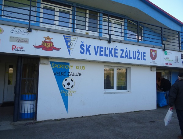 Futbalové ihrisko Veľké Zálužie - Veľké Zálužie