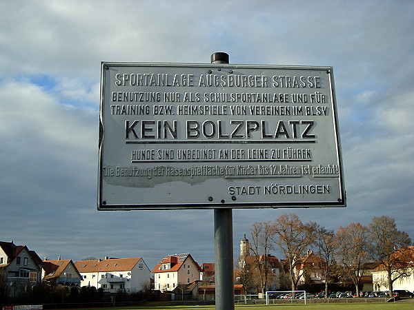 Sportanlage Augsburger Straße - Nördlingen