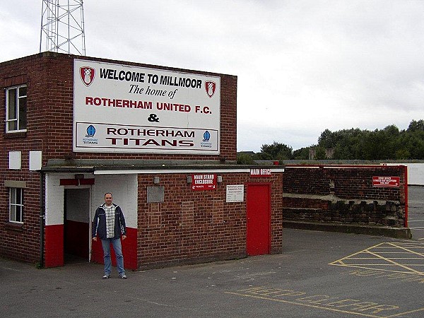 Millmoor Football Ground - Rotherham, South Yorkshire