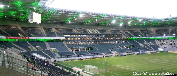 Stadionplan Mönchengladbach