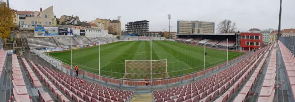 Stadion Viktorie v Seifertově ulici - Praha