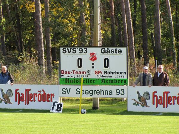 Sportstätte Gebrüder Grabsch - Lutherstadt Wittenberg-Seegrehna