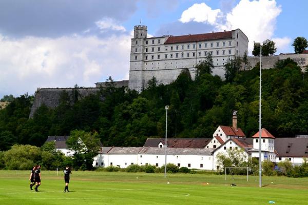 Blick zur Burg Eichstätt (Willibaldsburg) 