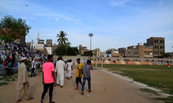 Dr. Mohammad Ali Shah Football Ground - Karachi 