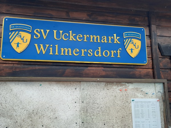 Sportplatz Wilmersdorf - Angermünde-Wilmersdorf