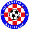 Wappen SV NK Croatia Karlsruhe 1969 diverse