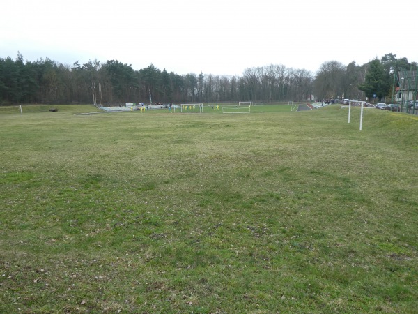 Stadion MOSiR w Mieszkowicach obok - Mieszkowice