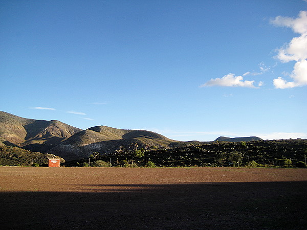 Cancha de tierra - Real de Catorce