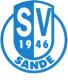 Wappen SV Blau-Weiß Sande 1946  24835