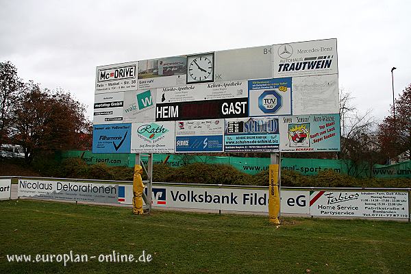 Stadion an der Humboldstraße - Filderstadt-Bonlanden