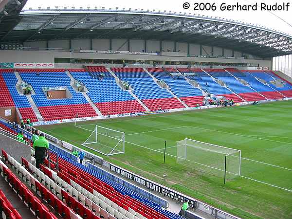 The DW Stadium - Wigan, Merseyside