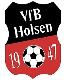 Wappen VfB Schwarz-Rot Holsen 1947