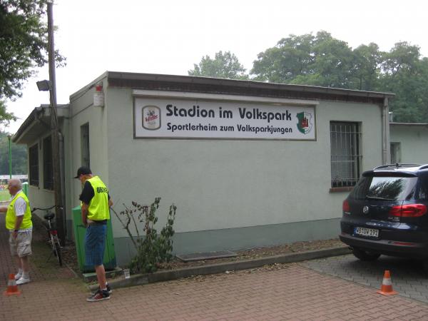 Stadion im Volkspark  - Lutherstadt Wittenberg-Piesteritz