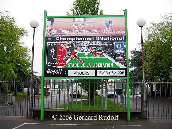 Stade de la Libération - Boulogne-sur-Mer