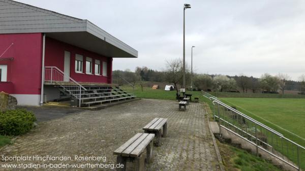 Sportplatz Eichgarten - Rosenberg/Baden-Hirschlanden