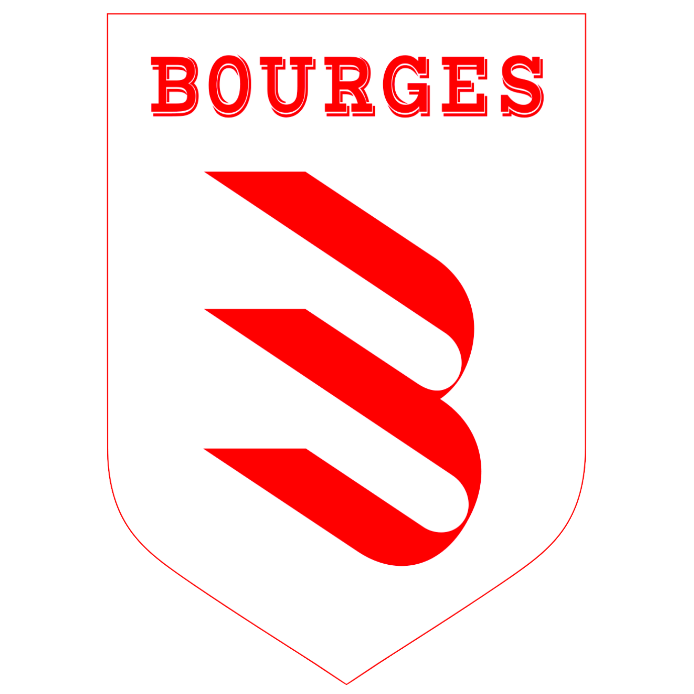Wappen Bourges Foot 18