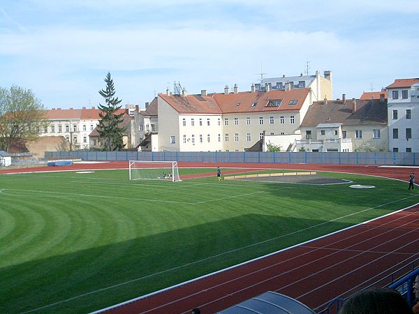 Městský stadion v Horním parku - Znojmo