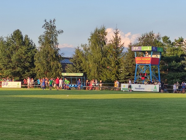 Futbalové ihrisko Liptovská Teplá - Liptovská Teplá