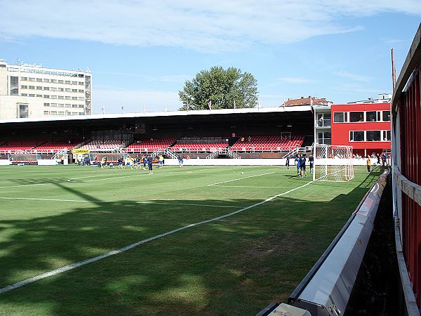 Stadion Viktorie v Seifertově ulici - Praha