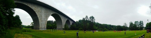 Sportplatz an der Göltzschtalbrücke - Lengenfeld/Vogtland-Weißensand