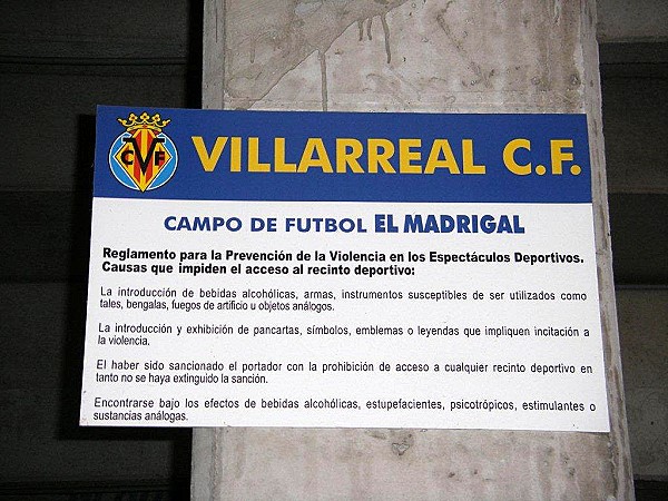 Estadio de la Ceràmica - Villarreal Estadio de la Ceràmica - Villarreal