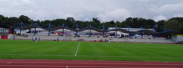 Rostocker Leichtathletikstadion im Sportforum - Rostock-Hansaviertel