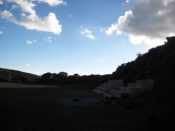 Cancha de tierra - Real de Catorce