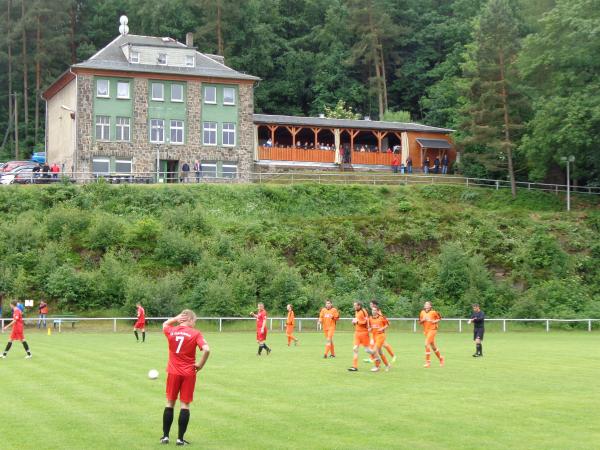 Sportplatz an der Lumbachhöhe - Lauter-Bernsbach