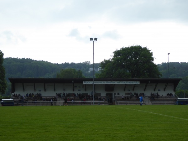 Hessen-Stadion in der Oberau - Bad Hersfeld