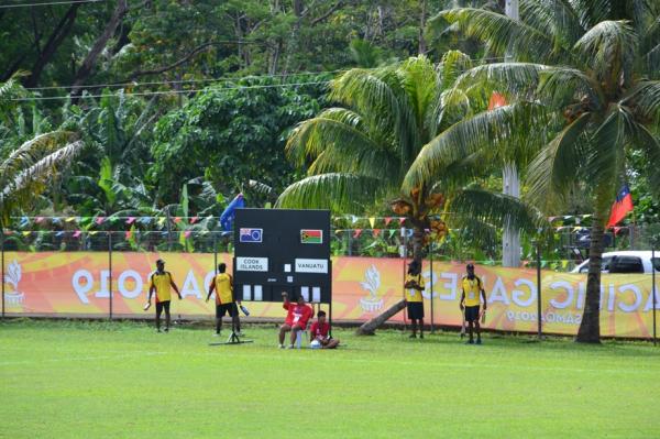 National Soccer Stadium Samoa pitch 3 - Apia
