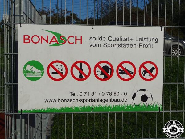 Sportanlage Seewiesenstraße - Backnang-Steinbach