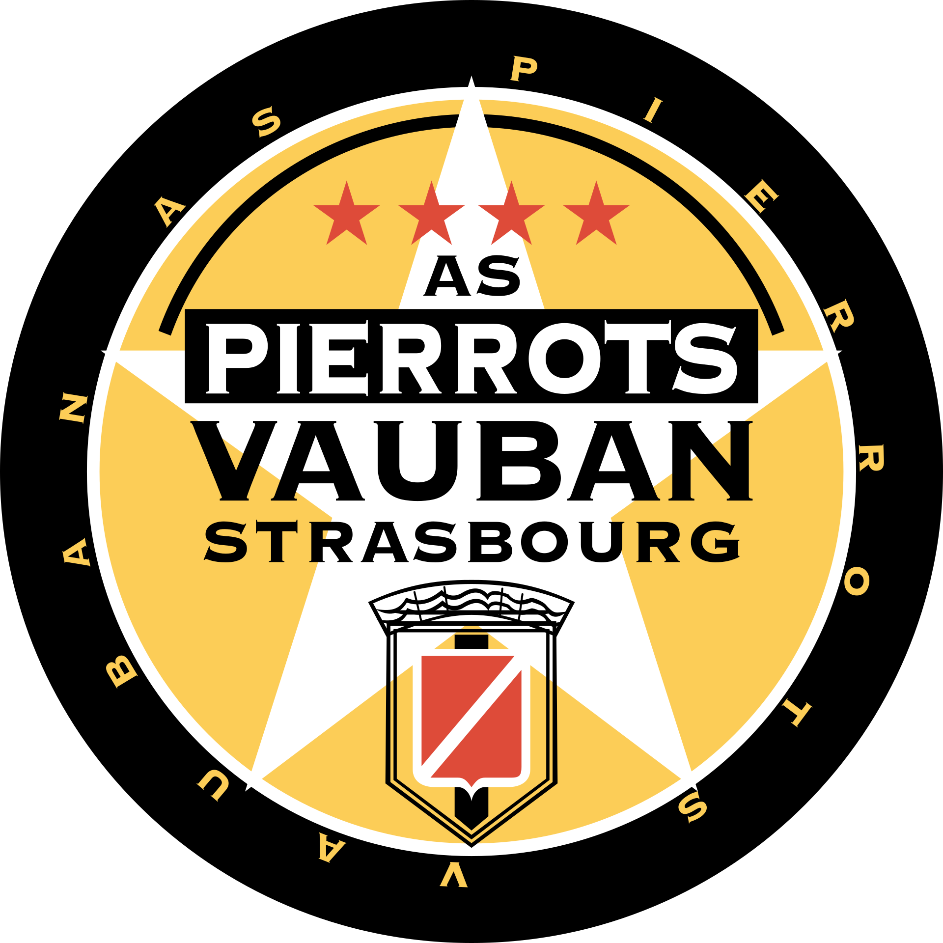 Wappen AS Pierrots Vauban Strasbourg