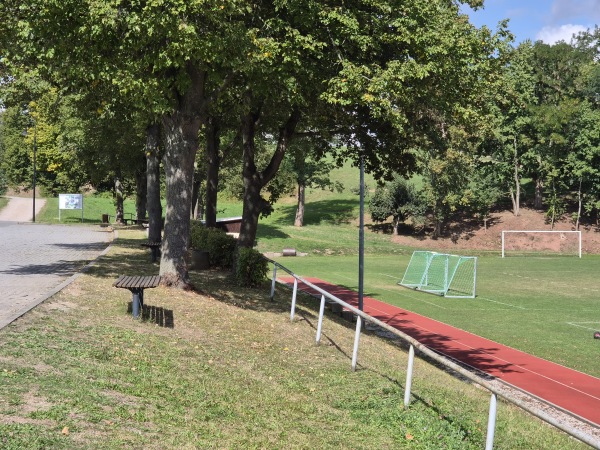 Sportplatz an der B175 - Langenbernsdorf
