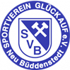 Wappen ehemals SV Glück Auf Neu Büddenstedt 1945  89475