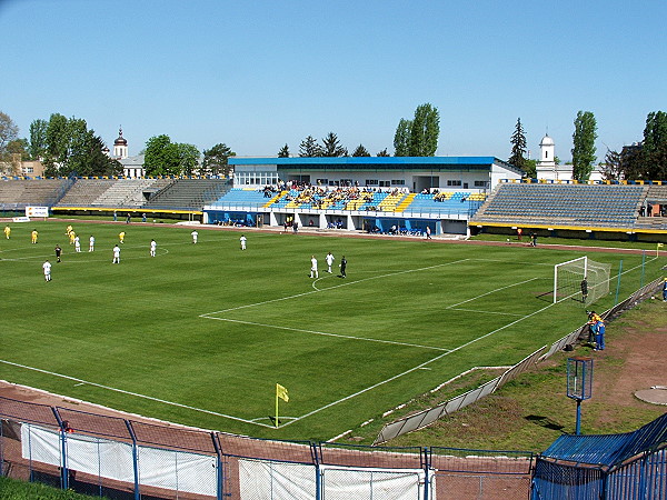 Stadionpostkarte Ilie-Oana-Stadion Ploiesti Rumänien
