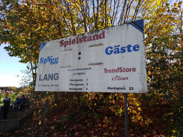 Sportplatz am Schulgelände - Moosbach/Oberpfalz