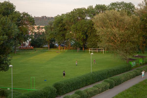 Maracaná pod mostem - Beroun