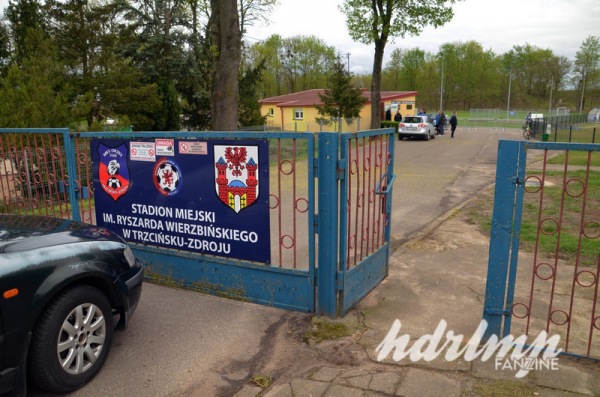 Stadion Miejski im. Ryszarda Wierzbińskiego w Trzcińsku Zdroju - Trzcińsko-Zdrój